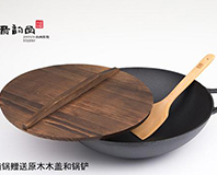 一代铸铁炒锅