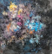 暗香（69.5cmX68.5cm）2001年