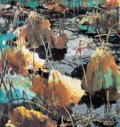 唯有残塘韵更浓（96cmX89cm）2006年