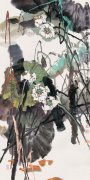 静中有趣 乱中也有趣（136cmX68cm）2012年