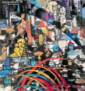 拉斯维加斯一日（96cmX90cm）2007年