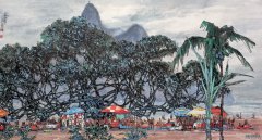 巴西海滨（96cmX180cm）2007年