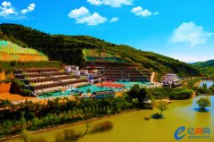 窑洞宾馆全景图