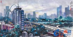 古城一角 汾河新十二景之四
